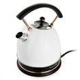 thumbnail image 2 of MegaChef 1.8 Liter Half Circle Electric Tea Kettle in White, 2 of 9
