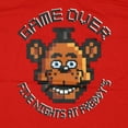 thumbnail image 2 of Five Nights At Freddy's T-Shirt Boys' Game Over Pixelated Design Tee, 2 of 4