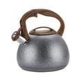 thumbnail image 1 of Tetera silbadora de 3 l con silbato fuerte para cocina, ideal para fiestas en casa, camping, 1 of 9