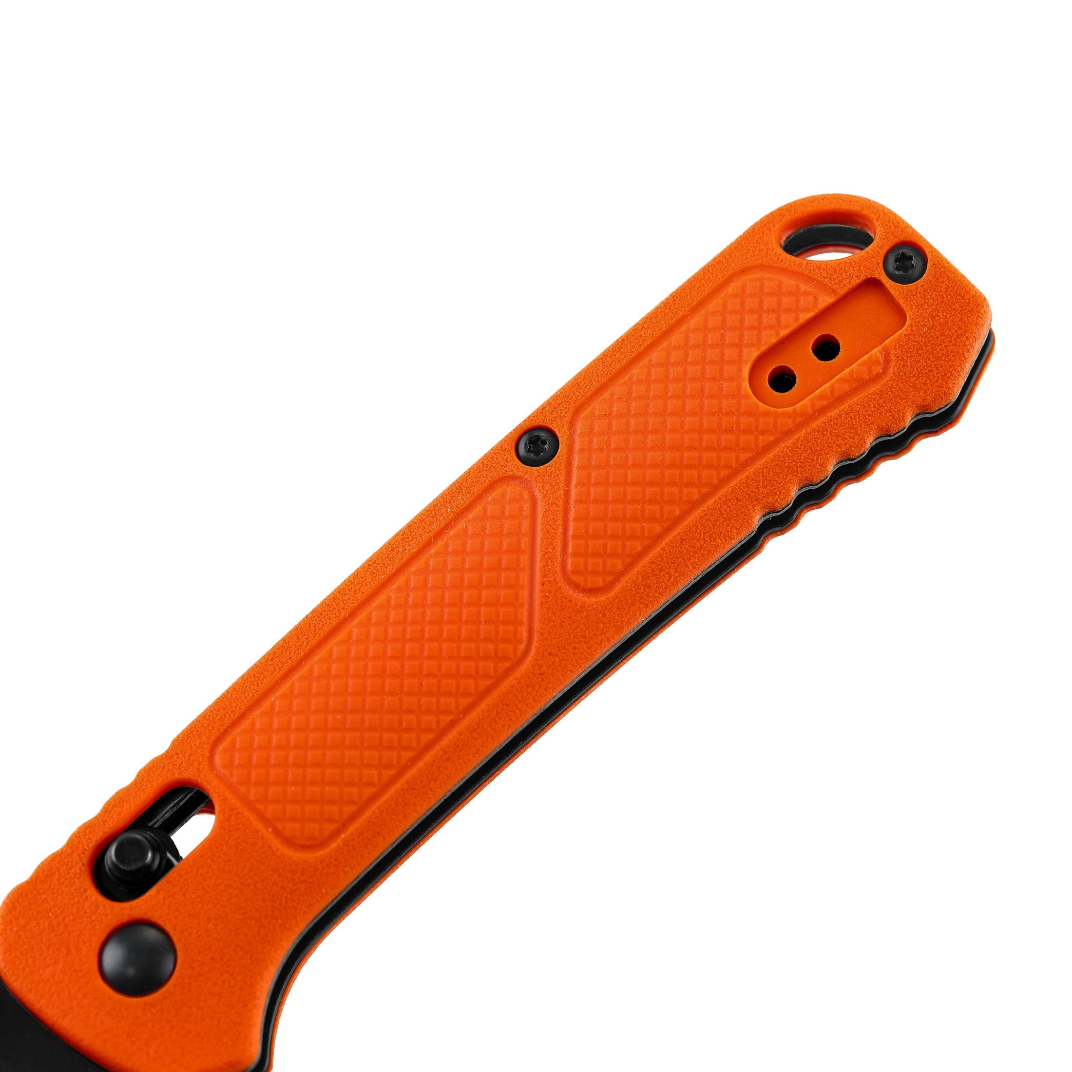 Ozark Trail 7.5 inch Slide Lock Folder Folding Knife with Ball Bearing 3.3 inch D2 Blade Belt Clip