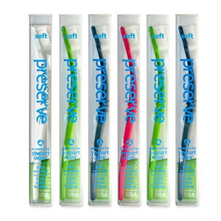 Preserve Toothbrush Display Case - Case Of 24 - Assorted Colors