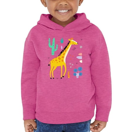 

Giraffe Doodle Safari Hoodie Toddler -Image by Shutterstock 2 Toddler