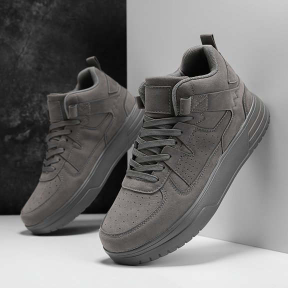 Men’s High Top Basketball Sneakers Plus Size Lightweight Durable Athletic Shoes Lace Up Non Slip Outdoor Walking Training Footwear Comfortable Fashion Streetwear for All Day Support and Performance