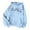 v-124Blue700, variant on CUSTG Sweatshirts Women Los Angeles California Vintage Letter Print Pullover Hoodie Casual Drawstring Sweatshirt with Pocket Long Sleeve Oversized Soft Tops Daily Wear