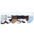 thumbnail image 3 of Little Treasure Baby Cotton Rich Terry Socks 24-Pack, Dapper Dude, 0-6 Months, 3 of 3