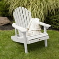 thumbnail image 6 of Highwood's Hamilton Adirondack Chair - Folding & Reclining, Outdoor, Eco-friendly, Synthetic Wood, 6 of 11