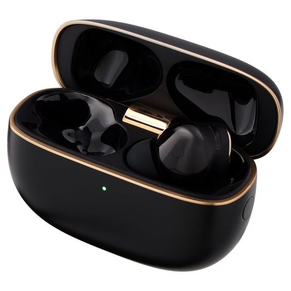 onn TuneTide Pro 2 Wireless Earbuds, Black