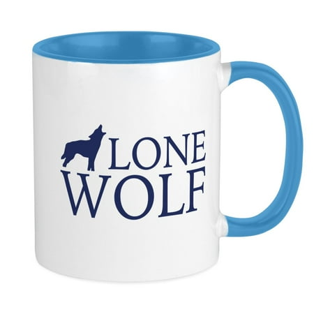 

CafePress - Lone Wolf Mug - Ceramic Coffee Tea Novelty Mug Cup 11 oz