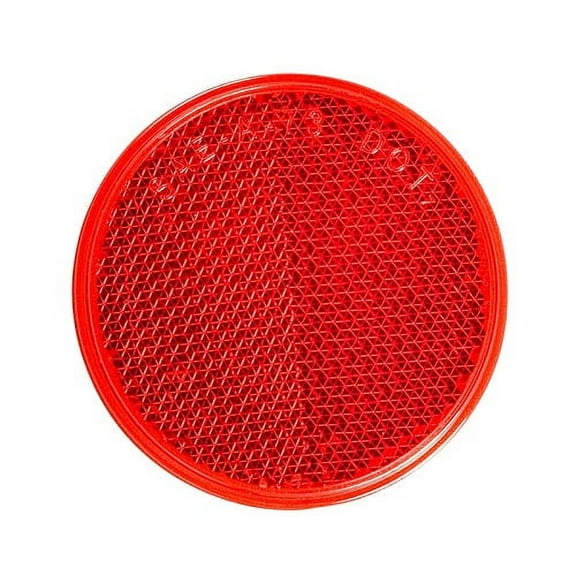 Optronics RE37RB - 2" Self Adhesive Round Reflector
