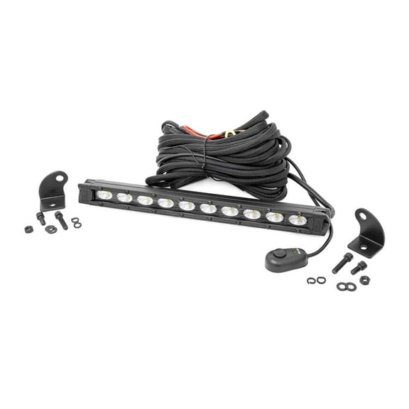 Rough Country 10" Black Series Slimline CREE LED Light Bar - 70411ABL