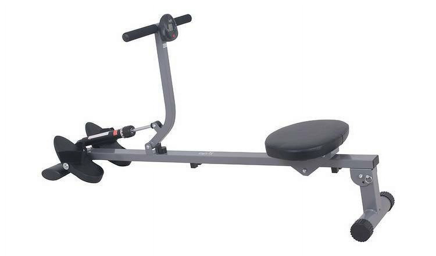 Hydraulic Rower Rowing Machine w/ Adjustable Incline & 12 resistance Cylinder