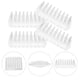 thumbnail image 3 of 16 protectores de alfombra cuadrados transparentes: almohadillas antideslizantes con púas para patas de muebles, protectores de suelo transparentes para patas de sofá, silla y mesa., 3 of 5