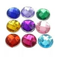 thumbnail image 6 of U8MO 100 Flatback Acrylic Sewing Rhinestone Round Button Gems 14mm Sew on beads-Mixed Colour, 6 of 8