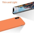 thumbnail image 3 of Liquid Silicone Gel Rubber Full Body Protection Shockproof Case for iPhone Xs/iPhone X，Anti-Scratch&Fingerprint Basic-Cases，Compatible with iPhone X/iPhone Xs 5.8 inch (2018), (Marigold), 3 of 5