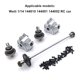 thumbnail image 5 of Vogacara 1/14 RC coche caja de cambios Metal diferencial automóvil reemplazo de pieza Kit de reparación reemplazo para WLtoys 144010 144001 144002 Kits de construcción modelo Plata Vogacara FN010452-06, 5 of 6