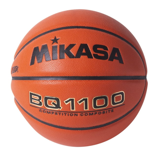 Mikasa BQ1100 Ballon de Basketball de Compétition - Ballon Composite Intérieur
