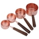thumbnail image 4 of Juego De Tazas Medidoras De Utensilios, Cucharas Medidoras Con Mango De Madera Engrosada, Para Cocinar Y Hornear Cergrey Baking Tool, 4 of 8