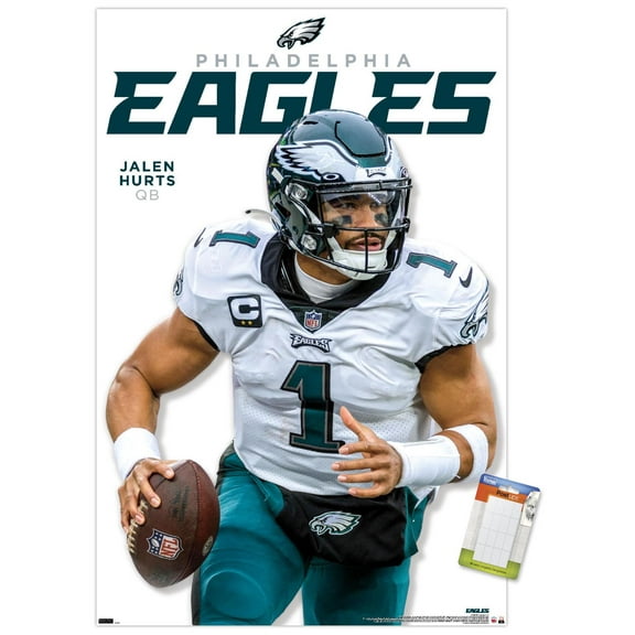 NFL Philadelphia Eagles - Jalen Hurts Feature Series 23 Wall Poster, 14.725" x 22.375"