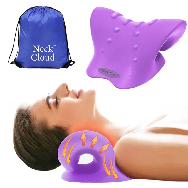 Dispositivo de tracción cervical Neck Cloud para aliviar el dolor de joroba