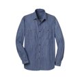 thumbnail image 5 of Port Authority Patch Pockets Denim Shirt-4XL (Light Indigo), 5 of 6
