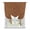 Brown, variant on Vintage Country Tie Up Curtains for Window, Thermal Insulated Balloon Shade Adjustable Rod Pocket Curtains Valance Panels for Kitchen Bathroom Cafe 42 x 54 Farmhouse American Rustic Cabins Animals