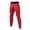 Red, variant on Men's Sports Stretch Leggings Trousers Breathable Quick-drying Wicking Fitness Compression Pants Yellow