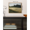 thumbnail image 4 of Drsoum Vintage Landscape Framed Canvas Wall Art Grassland Classic Wall Prints Farmhouse Bathroom Office Decor 8x10in Natural Framed, 4 of 6