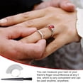 thumbnail image 2 of Finger Rings Sizing Tool | Rings Sizer Finger Gauges Measuring Tools,Rings Sizer, Finger Gauges, Finger Size Gague with Four Stick Mandrel, Rings Gauge Finger Sizing, Rings Measurement Tool, 2 of 5