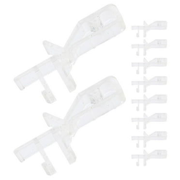 10pcs Replaceable Plastic Valance Clips Blind Clips Vertical Curtain Retainer Holders