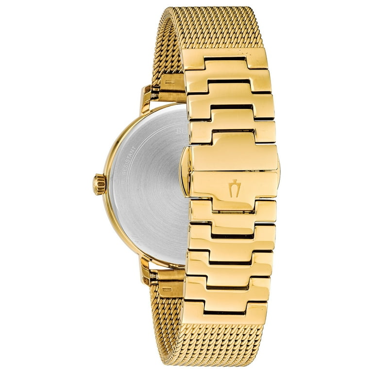 Bulova Women s Classic Aerojet Gold Tone Stainless Steel Watch 97M115