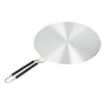 thumbnail image 1 of Plaque de Diffusion de Chaleur en Acier Inoxydable pour Cuisinière à Gaz avec Couvercle en Silicone, Adaptateur à Induction pour Distribution de Chaleur Sécurisée et Uniforme, Accessoires de Cuisine Pratiques, 1 of 7