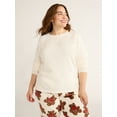 thumbnail image 2 of Joyspun Women's Plush Sleep Top with Long Sleeves, Sizes XS-3X, 2 of 6