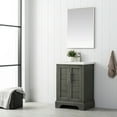 thumbnail image 1 of Vanity Art 24 Inch Single Sink Bathroom Vanity with Ceramic Sink and Top, Without Mirror, 1 of 5