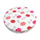 thumbnail image 1 of Disketp Red Lips 1 Funda Redonda para Taburete, Funda de Cojín para Silla de Bar Suave y Elástica-13 inch, 1 of 7