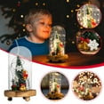 thumbnail image 1 of Decoración de regalo de Navidad Cubierta de vidrio Accesorios de regalo de cumpleaños Adornos de árbol de Navidad creativos luminosos Wmkox8yii FSASFJB2193, 1 of 9