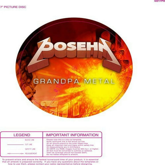 Posehn - Grandpa Metal - Music & Performance - Vinyl [7-Inch]