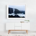 thumbnail image 2 of Thor's Well - Yachats Oregon Photography Coast Ocean Waves Seascape Nature Scenic Foggy White Framed Wall Art Print 5 x 7 inches, 2 of 3