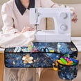 thumbnail image 4 of HELLHERO Butterfly Sew Machine Mat Fabric Polyester Easy Storage Store Thread Small Scissors Waterproof Storage, 4 of 5