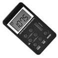 thumbnail image 4 of Portable FM Radio with Rechargeable Battery Enjoy on-the-Go Listening with Earphones and Digital Dis, 4 of 5