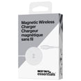 thumbnail image 4 of Best Buy Essentials 10W Wireless Charger (BE-WLESS10WW-C) – Fast Qi Wireless Charging Pad for iPhone & Android, Slim Non-Slip Design, Cable-Free Charging – White, 4 of 5