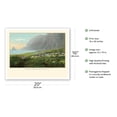 thumbnail image 2 of Father Damien’s Home - Molokai Hawaii - Kalaupapa Leper Settlement - Vintage Hawaiian Color Postcard c.1910 - Fine Art Matte Paper Print (Unframed) 16x20in, 2 of 4
