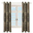 thumbnail image 4 of Bohemia 2pcs Blackout Curtains For Living Room Bedroom Grommet Top Window Set for Left And Right Biparting Open, 4 of 6