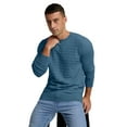 thumbnail image 5 of GIRUNS Men's CrewNeck Sweater Slim Fit Lightweight Long sleeve Sweatshirts Soft Casual Pullover Sweater For Men, 5 of 5