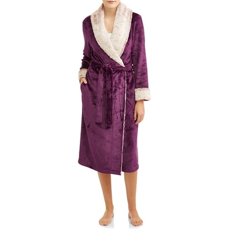 Secret Treasures Women's and Women's Plus Superminky Robe