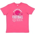 thumbnail image 3 of Inktastic Fantasy Football Queen Youth T-Shirt, 3 of 5