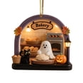 thumbnail image 1 of Uuiauoio Spooky Halloween Hanging Decorations Set with Ghost Ornaments, Themed Scene Pendants for Holiday Tree Home Party Decor, Indoor Outdoor Hanging Display for Festive Autumn Season, 1 of 3