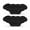 Black, variant on Heel Cushion Inserts Shoe Pads For Loose Footwear Prevention Grips Liners Blister Protectors Men Women Comfort