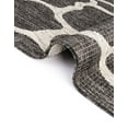 thumbnail image 4 of Unique Loom Outdoor Safari Collection Area Rug - Giraffe (8' x 11' 4" Rectangle Charcoal Gray/Gray), 4 of 7