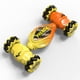 thumbnail image 4 of 4WD Dual Sided 2.4GHz RC Stunt Car con lámpara LED de música (amarillo naranja 1 batería) Ehuebsd libre de BPA, 4 of 9