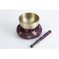 thumbnail image 4 of Manekineko-Ai Orin Bell Japanese Buddhist Bell,Mat,bar Set Made in Japan Takaoka, Purple,2.99inch, 4 of 5